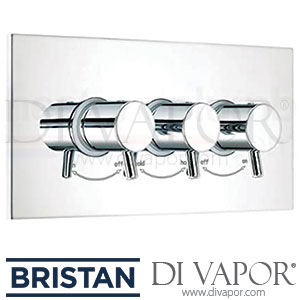 Bristan Prism 3 Control Thermostatic Shower with 2 Stopcocks Landscape Spare Parts - BR DV 230